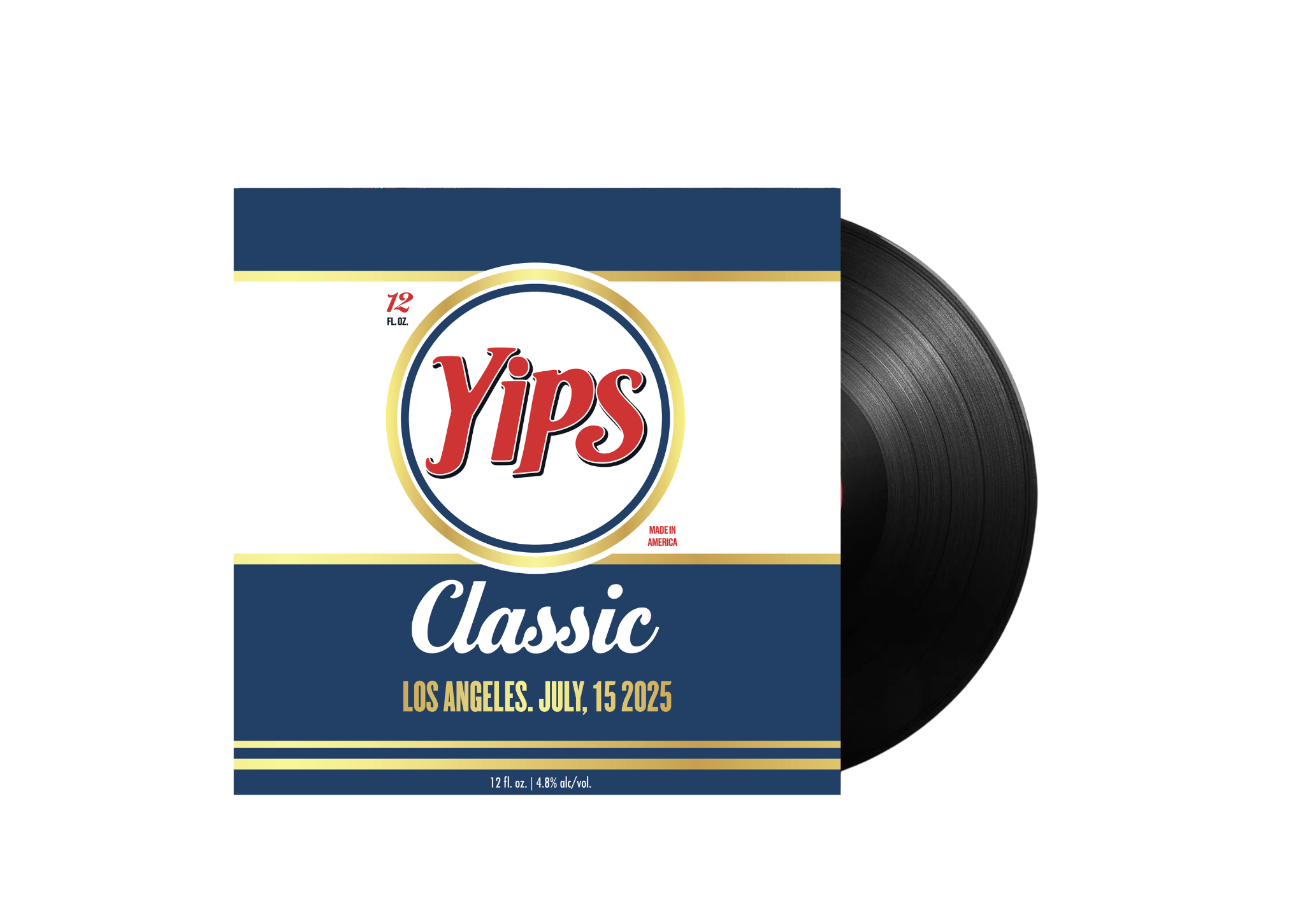 The Yips - Signed LA Cover Vinyl