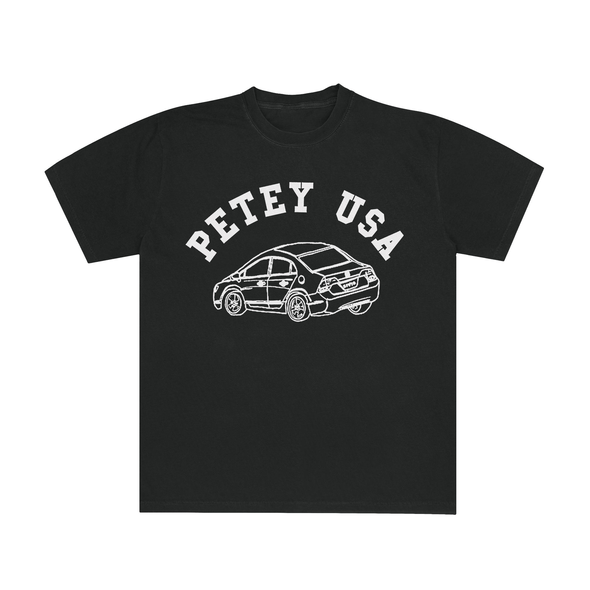 Car Black Tee